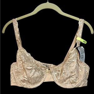 New Bali beige lace bra 40B